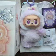 【正規品】E080 ラブブ THE MONSTERS エナジー LUCK（紫）