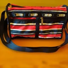 LeSportsac ショルダーバッグ ストライプ柄のサムネイル
