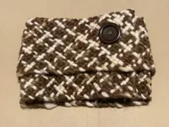 ハンドメイド　ネックウォーマー　つけ襟　マフラー　スヌード　アルゼンチン　レトロ
