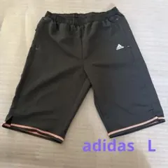 adidas climalite濃いグレースポーツショートパンツL