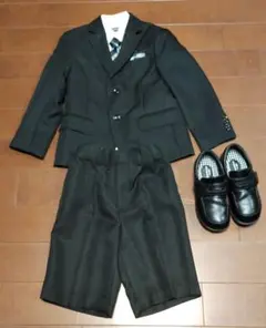 フォーマルスーツ/男の子120 入学式　シューズ（20EE）付き