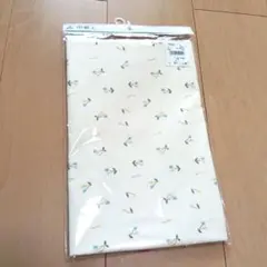 花柄クリーム色巾着袋