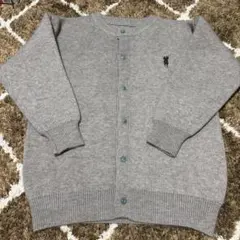 POLO 新品未使用 ポロ ニット カーディガン メンズ M グレー