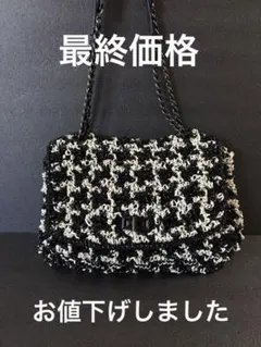 超美品】マークジェイコブス モノグラム ショルダーバッグ チェーン 
