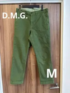 グリーン チノパン ウエスト調整可能