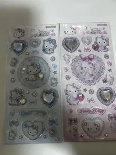 【正規品】サンリオ　キラキラジュエルシール　バレエコア　キティ　チャーミーキティ