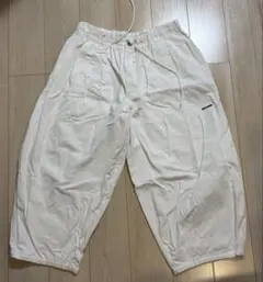 Perushu ペルーシュ ワイドパンツ 白 コットン100% Lサイズ 未使用のサムネイル