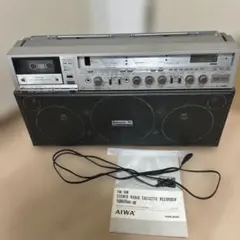 激レア✨AIWA HS-J11 FM/AM ステレオ ラジオカ セットレコーダー