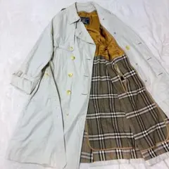 バーバリー ハニーベージュ トレンチコート ノバチェック ライナー・ベルト付き