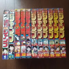 週刊少年ジャンプ ワンピース表紙　付録セット
