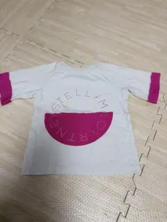 STELLA McCARTNEY キッズ Tシャツ ホワイト ピンクのサムネイル