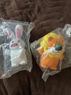 『24時間以内発送』『匿名発送』たべっ子どうぶつ　フィギュア　うさぎ　らいおん