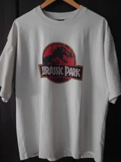 Jurassic Park Tシャツ XL ホワイト