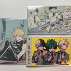 僕のヒーローアカデミア 原画展 メモリアルカードコレクション 爆豪　3枚セット