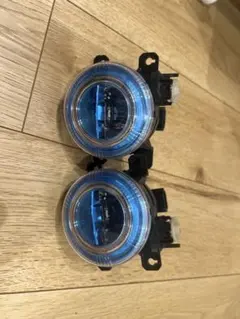 ヴェルファイア20 後期 フォグランプ スモーク イカリング付 LED