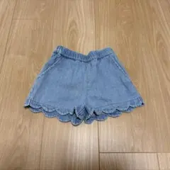 branshes 裾スカラップショートパンツ 90cm