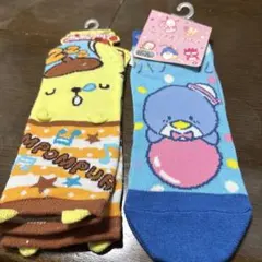新品 キャラクターソックス2足セット