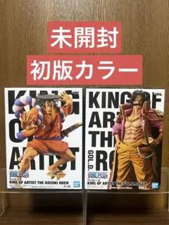 【未開封】ワンピース キングオブアーティスト フィギュア ロジャー おでん 初版のサムネイル