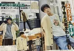 目黒蓮 切り抜き FINEBOYS 2022年1月号