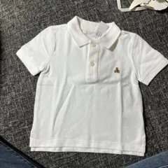 【新品】baby GAP ホワイト ポロシャツ 2歳