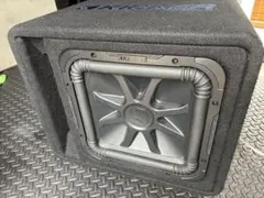 kicker KKP212 30cm 純正BOX+2chアンプ 動作確認済み - メルカリ