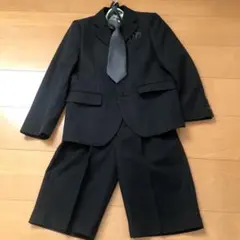 スーツ男の子130cm黒