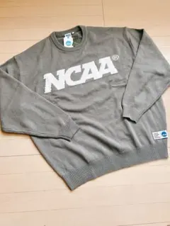 NCAA / SP LOGO KNIT ロゴニット　セーター　グレー