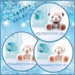 ベビーくまカステラ　フローズン　ベビーぱんだカステラフ　ベビーたれみみカステラ