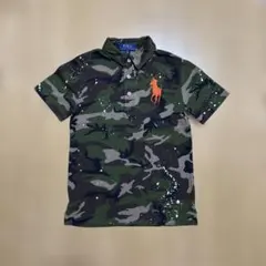 00s Ralph Lauren ビッグポニー 迷彩 短丈 ポロシャツ drip - メルカリ