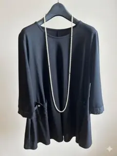 KAYŌ PEARL 5mm珠ベビーパールロングネックレス イヤリング セット