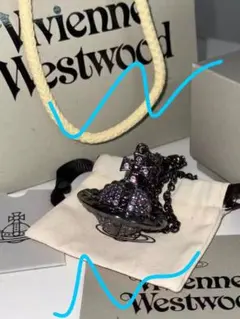 Vivienne Westwood メイフェア　ブラックxパープル