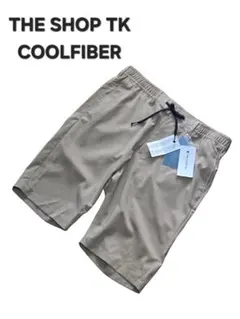 新品 XL 大きいサイズ 吸水速乾【THE SHOP TK】接触冷感 ベージュのサムネイル