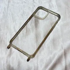 iPhone12/12Pro クリアソフトケース　ショルダー可能
