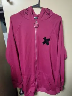 【NieR Clothing】緋色 パーカー