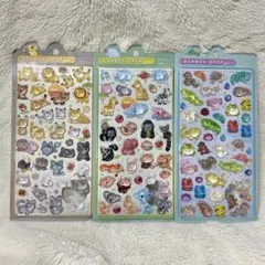 ボンボンドロップシール　ワイルドガーデンシリーズ3種