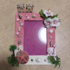 沖縄風 シーサー フォトフレーム