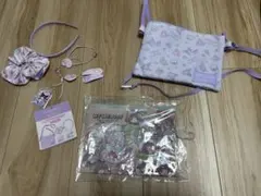 マイメロディ クロミ ヘアアクセセット ショルダーポーチ