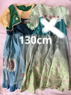 よ*ー様 ディズニー　リトシー　フラップ　アナ雪　ワンピース　なりきり　ドレス