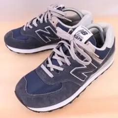 New Balance 574 紺 スニーカーUS8.5/26.5cm a147