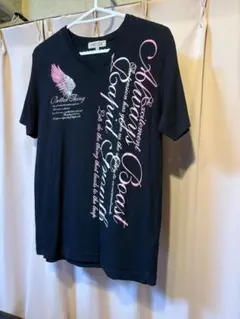 FREUDE ロゴプリント Tシャツ ブラック M