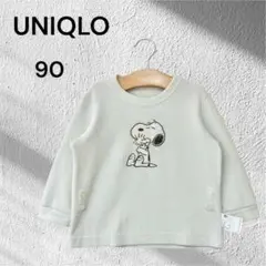 ユニクロ スヌーピールームウェア シンプル カジュアル キャラクター パジャマ