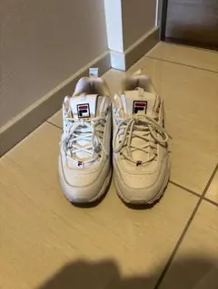 FILA ホワイト スニーカー　25.5のサムネイル