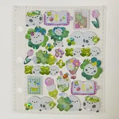 シール帳 A8 ぷっくりシール シマエナガ クーリア 正規品 おすそ分け