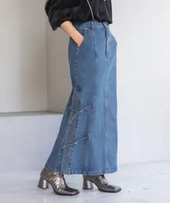 リヴドロワ 【MONN.:.(モン)】LOOSE DENIM SKIRT - メルカリ
