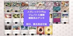 ストームエメラルダ環境 ジムバトル優勝 メガレックウザex 構築済み