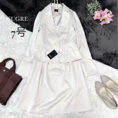 新品♡未使用　セレモニーママスーツ　ワンピースセットアップ　1B 小柄　小さい