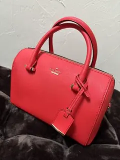 【超美品！】kate spade ハンドバッグ　レッド