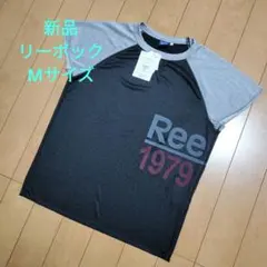 A②Reebok Tシャツ Mサイズ ブラック グレーのサムネイル