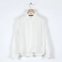 mizuiro ind ホワイト 長袖シャツ