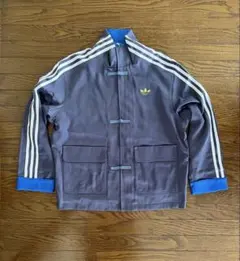 ★海外限定★レアadidas アディダスチャイナトラックジャケット ネイビー
